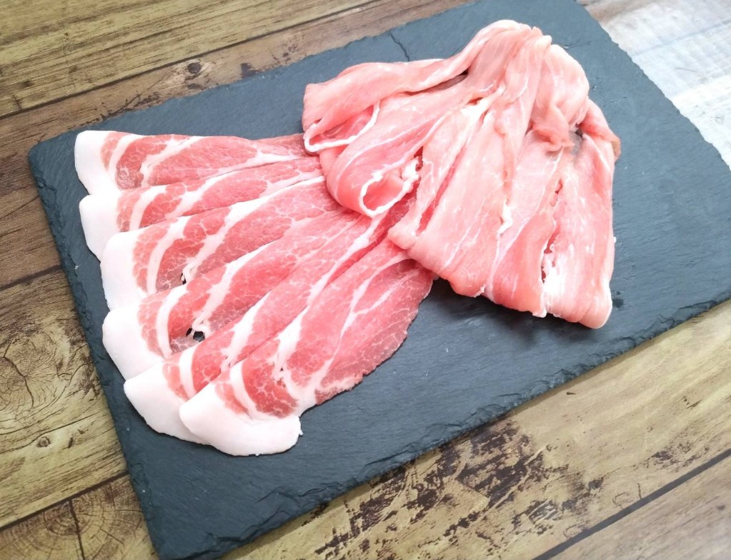 肩ロース・もも肉しゃぶしゃぶ用　黒箱　贈答品セット